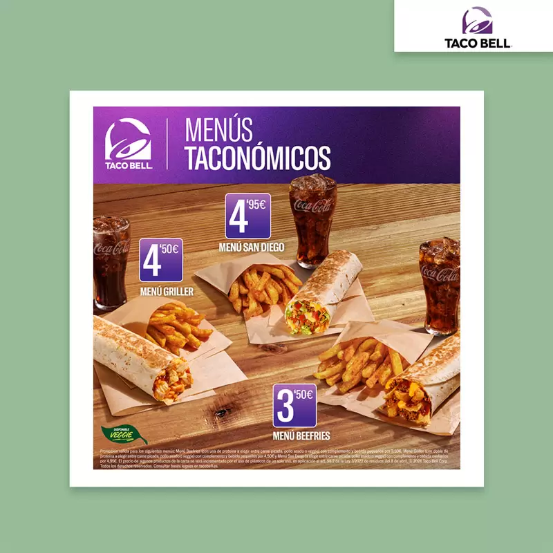 Promociones Taco Bell Portal de la Marina